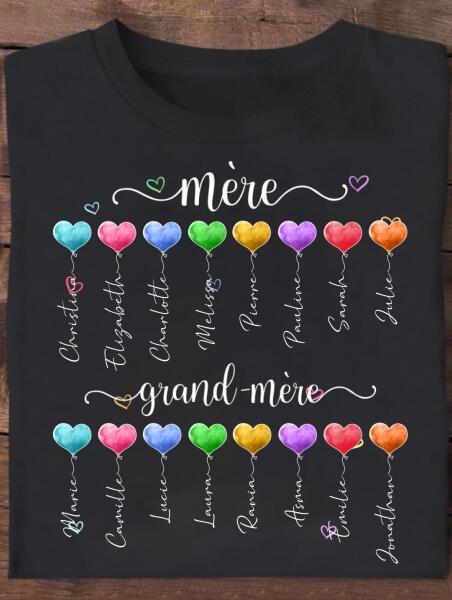[pq0431-ds-lad] Membre De Ma Famille All Type Shirts Family