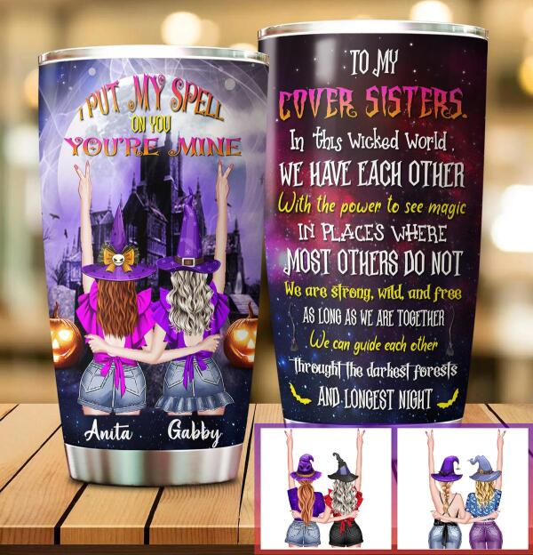 I Put My Spell on You Customized Tumbler Halloween Lovers Friend