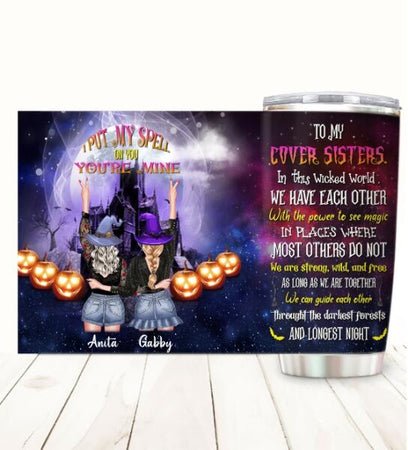 I Put My Spell on You Customized Tumbler Halloween Lovers Friend