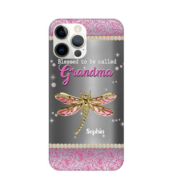 Blessed to Be Called Family Customized Phone Case Family Lovers - high-quality print-on-demand material Customizer detail