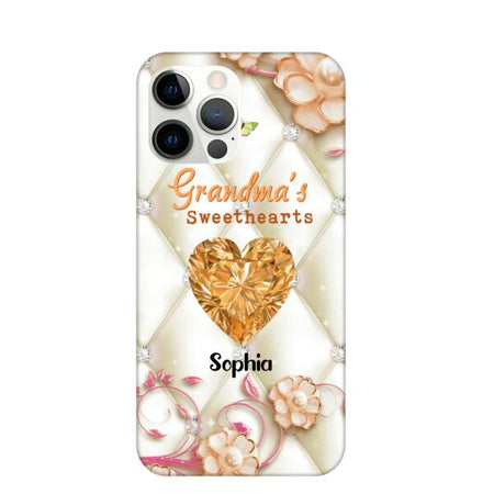 Family's Sweetheart Customized Phone Case Family Lovers - high-quality print-on-demand material Customizer detail