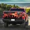 U.s. Veteran. American Patriots Eagle truck Tailgate Decal Sticker Wrap Tailgate Wrap Decals For Trucks