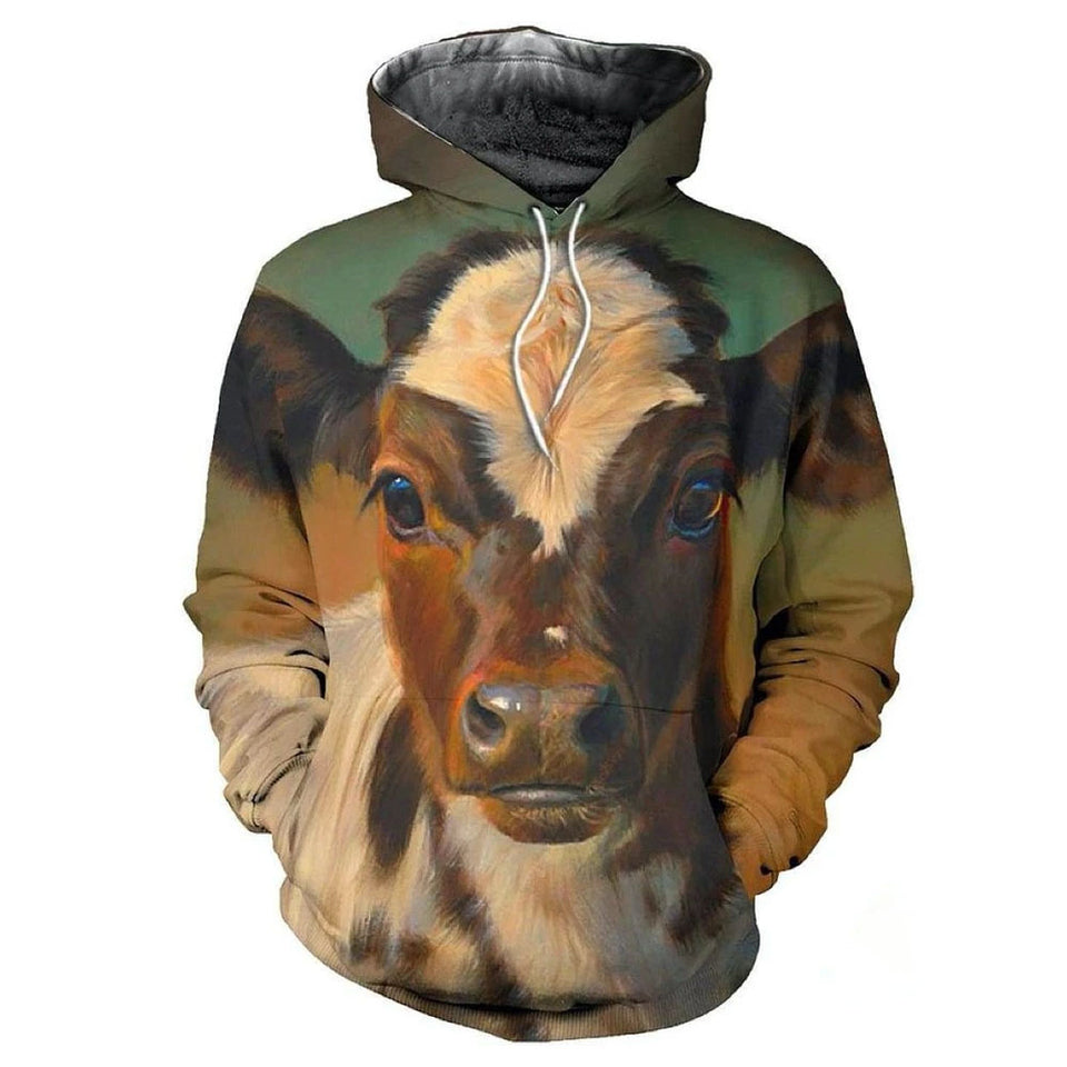 Cow Happy Farm Hoodie 26