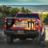 Christian Cross American truck Tailgate Decal Sticker Wrap Bring Him Back Tailgate Wrap Decals For Trucks