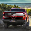 Thin Red Line truck Tailgate Decal Sticker Wrap Tailgate Wrap Decals For Trucks