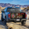 Stand For The Flag Kneel For The Cross truck Tailgate Decal Sticker Wrap Tailgate Wrap Decals For Trucks