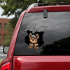 Funny Yorkshire Sticker Dog Lover SK0065 - Camellia Print
