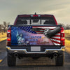 American Truck Tailgate Decal Sticker Wrap One Nation Under God Tailgate Wrap Decals For Trucks