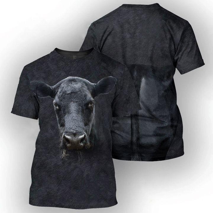 COW ANGUS CATTLE TSHIRT 3D