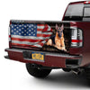 German Shephere truck Tailgate Decal Sticker Wrap Tailgate Wrap Decals For Trucks