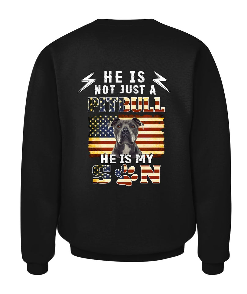 He is Not Just a Pitbull He is My Son 2D T-shirt K1162