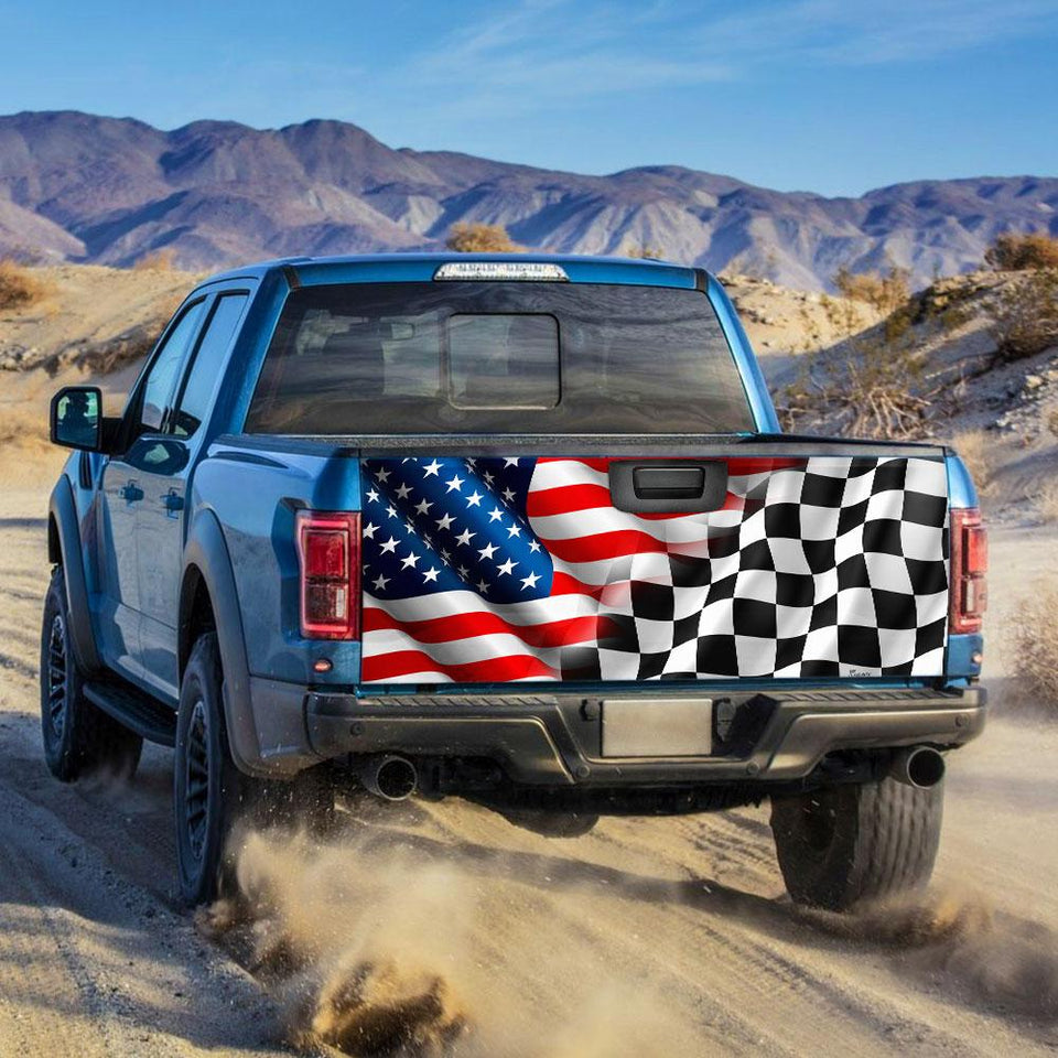 Racitruck Tailgate Decal Sticker Wrap Tailgate Wrap Decals For Trucks