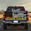 Vietnam Veteran American truck Tailgate Decal Sticker Wrap Tailgate Wrap Decals For Trucks
