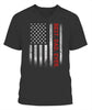 Best Dad Ever American Flag Tshirt Fathers Day Gift Tshirt