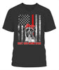 Best Dog MOM Ever Boxer Dog MOM USA Flag Patriotic Tshirt