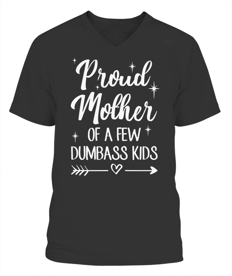 Best Christmas Xmas Proud Mother Father of a Few Dumbass Kid