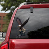 [sk1067-snf-tpa]-eagle-sticker-animals-lover