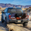 Deer Graphic American truck Tailgate Decal Sticker Wrap Tailgate Wrap Decals For Trucks