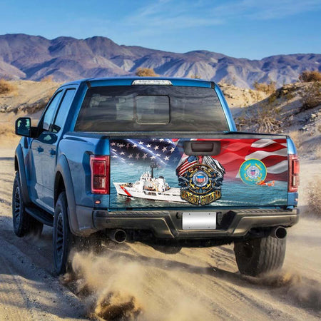 United States Coast Guatruck Tailgate Decal Sticker Wrap Tailgate Wrap Decals For Trucks
