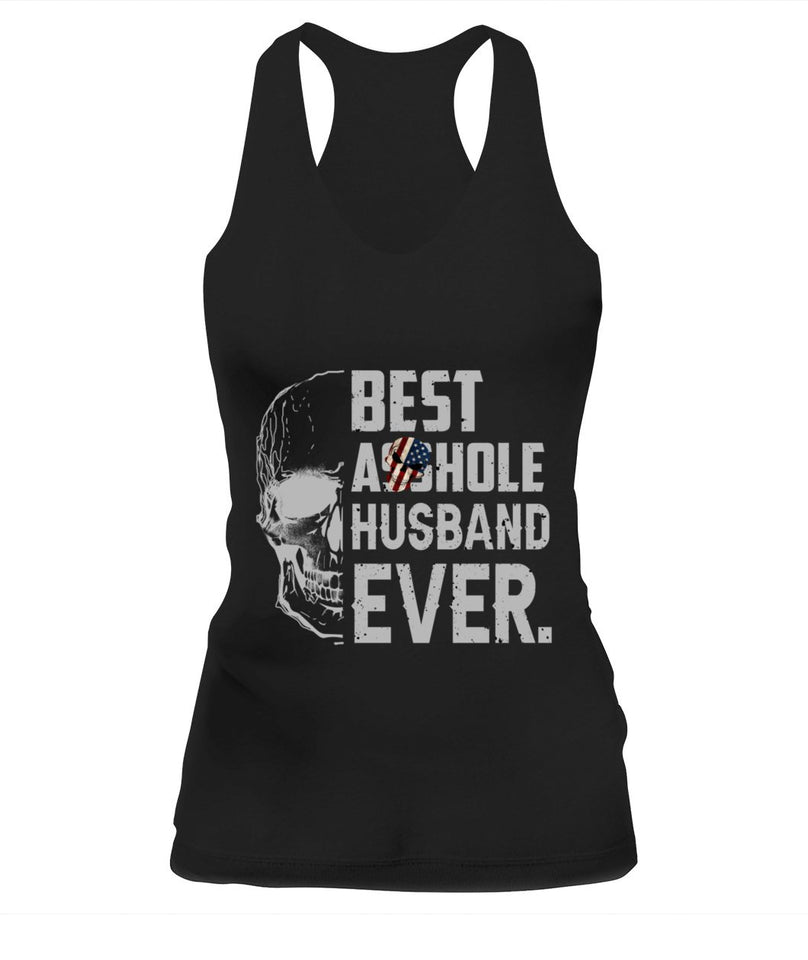 Best Freaking Husband Ever Flag Skull 2D Full K1582