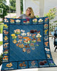 MUSHROOM PATTERN BLANKET