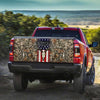 Deer Skull Art American truck Tailgate Decal Sticker Wrap Tailgate Wrap Decals For Trucks