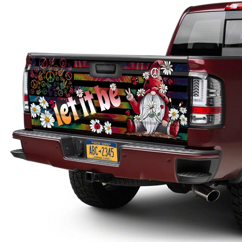 Gnome Let It Truck Tailgate Decal Sticker Wrap Let It Be Tailgate Wrap Decals For Trucks