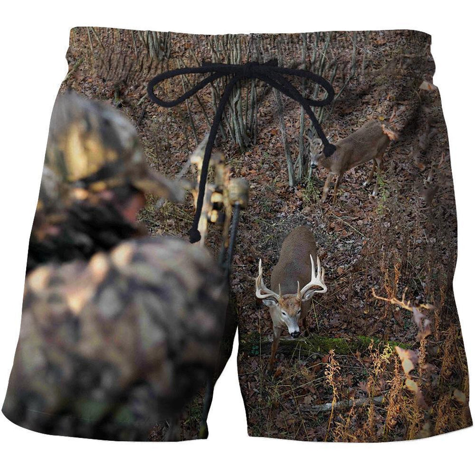 3D All Over Printed Deer for Love Clothes