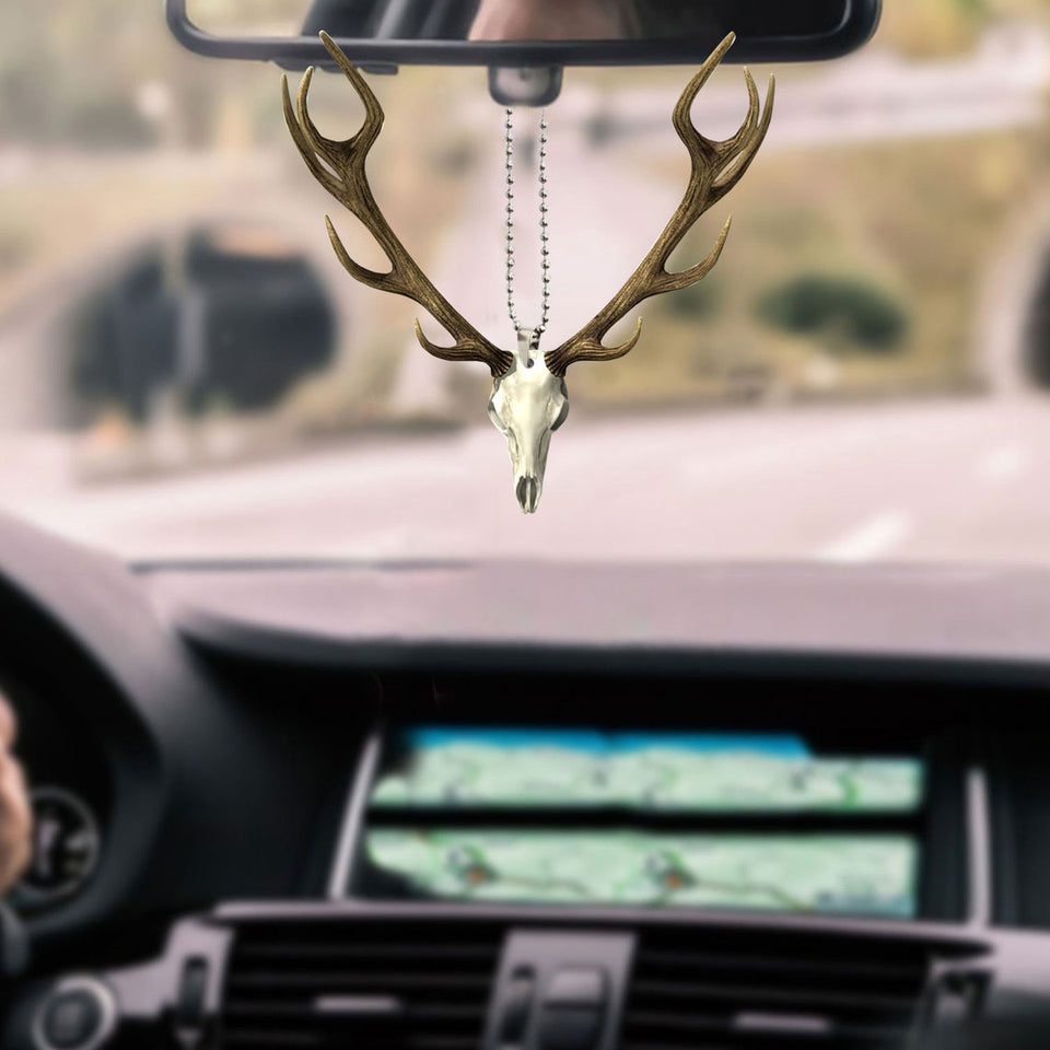 deer-ornament-decorate-car