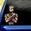 Black King Crack Decal Ideas Cute A Laptop Decals Keychains - General die-cut waterproof vinyl sticker decal