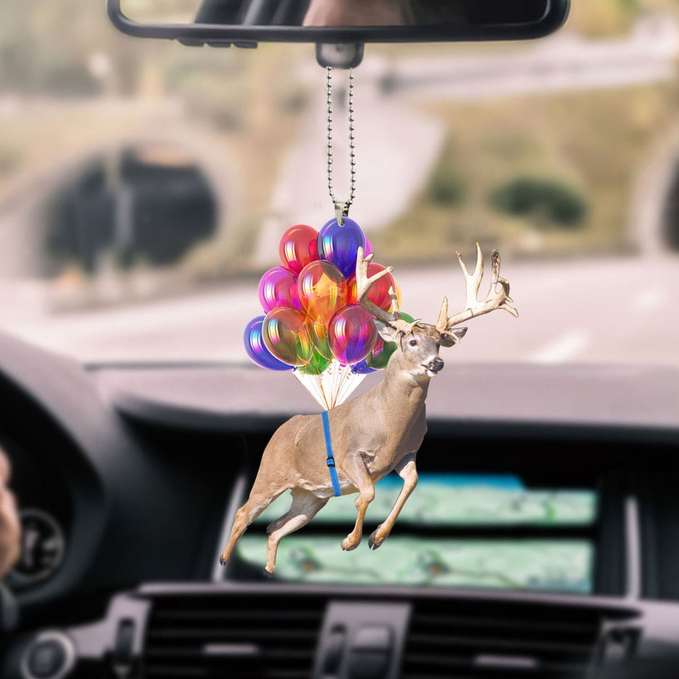 Car Decoration Toy Corny Jokes Car Decorate 2nd Anniversary Gift - Hunting / Deer holiday keepsake Christmas tree hanging ornament preview
