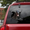 [bh0315-snf-lad]-cocker-spaniel-crack-car-sticker-dogs-lover