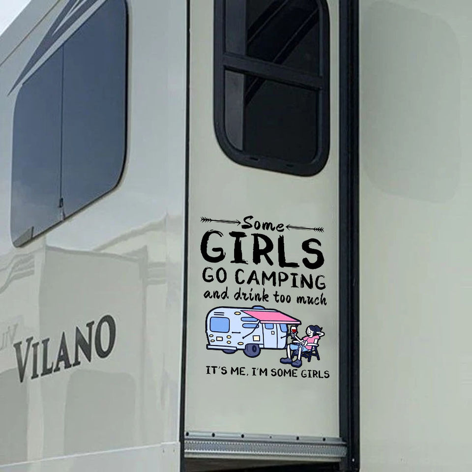 Camping Decals For Walls The Cutest Logo Stickers 3 Year Anniversary Gift - General die-cut waterproof vinyl sticker decal
