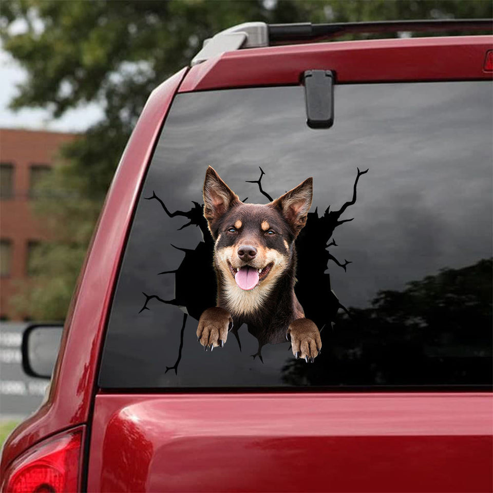Australian Kelpie Crack Decal For Boat Funny Memes Vinyl Letter Stickers New Home Gifts - General die-cut waterproof vinyl sticker decal