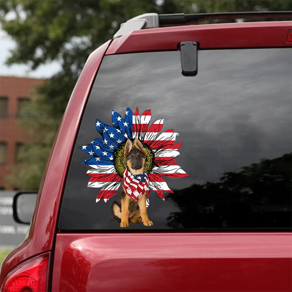 [bh0481-snf-tnt]-german-shepherd-crack-car-sticker-dogs-lover