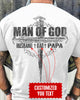 Personalized Baseball Man Of God Custom Gift BH0499-PTD