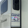 Camping Sticker Cute Funny Memes Magnetic Stickers Gifts For Men - General die-cut waterproof vinyl sticker decal
