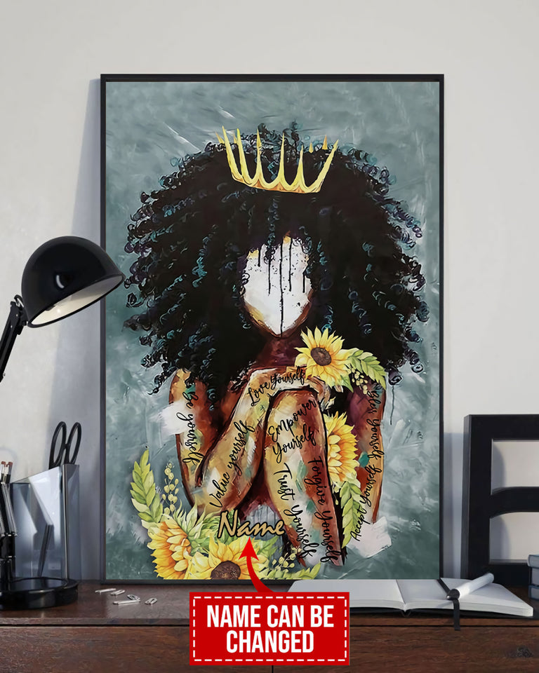Black Customized Poster - General Poster for everyday home decor and personal use