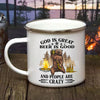 [sk0027-ptd] This girl runs on Jesus n horses tumbler - Camellia Print