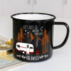 [sk0027-ptd] This girl runs on Jesus n horses tumbler - Camellia Print