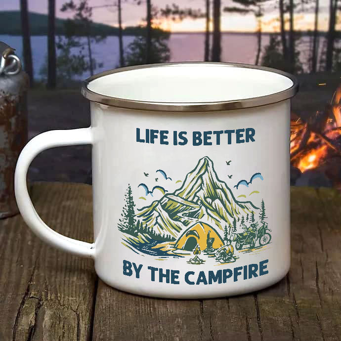 Camping Mug - General ceramic coffee mug kitchen drinkware preview