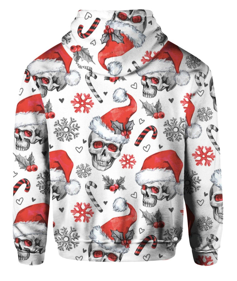 Skull Christmas 3D Full Over Print