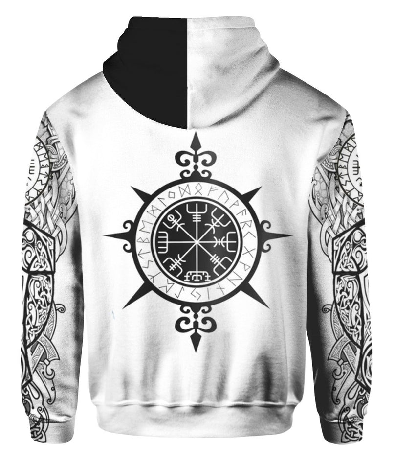 Viking Tattoo Version 3.0 3D Full Over Print Ht1109
