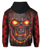 Skull Fire 3D Full Over Print