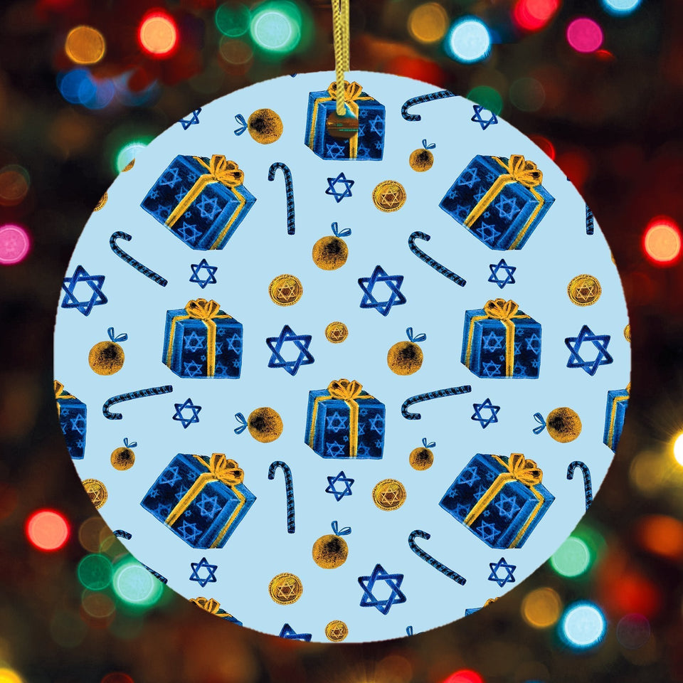 Christmas Hanukkah Ornament