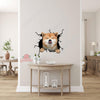 Shiba Inu Crack Decal Window Wiper Funny Small Stickers Gifts For Couples - Dog Lovers Sticker view #7