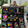 Autism Awareness Blanket K1165