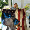 Beautiful Pitbull Fleece Blanket Bk1169
