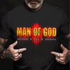 Man Of God 2D T-Shirt K1414 - Camellia Print