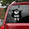 Pomsky Crack Head Decal Funny Pictures Making Stickers With Decals Fathers Day Gifts 2021 - General die-cut waterproof vinyl sticker decal